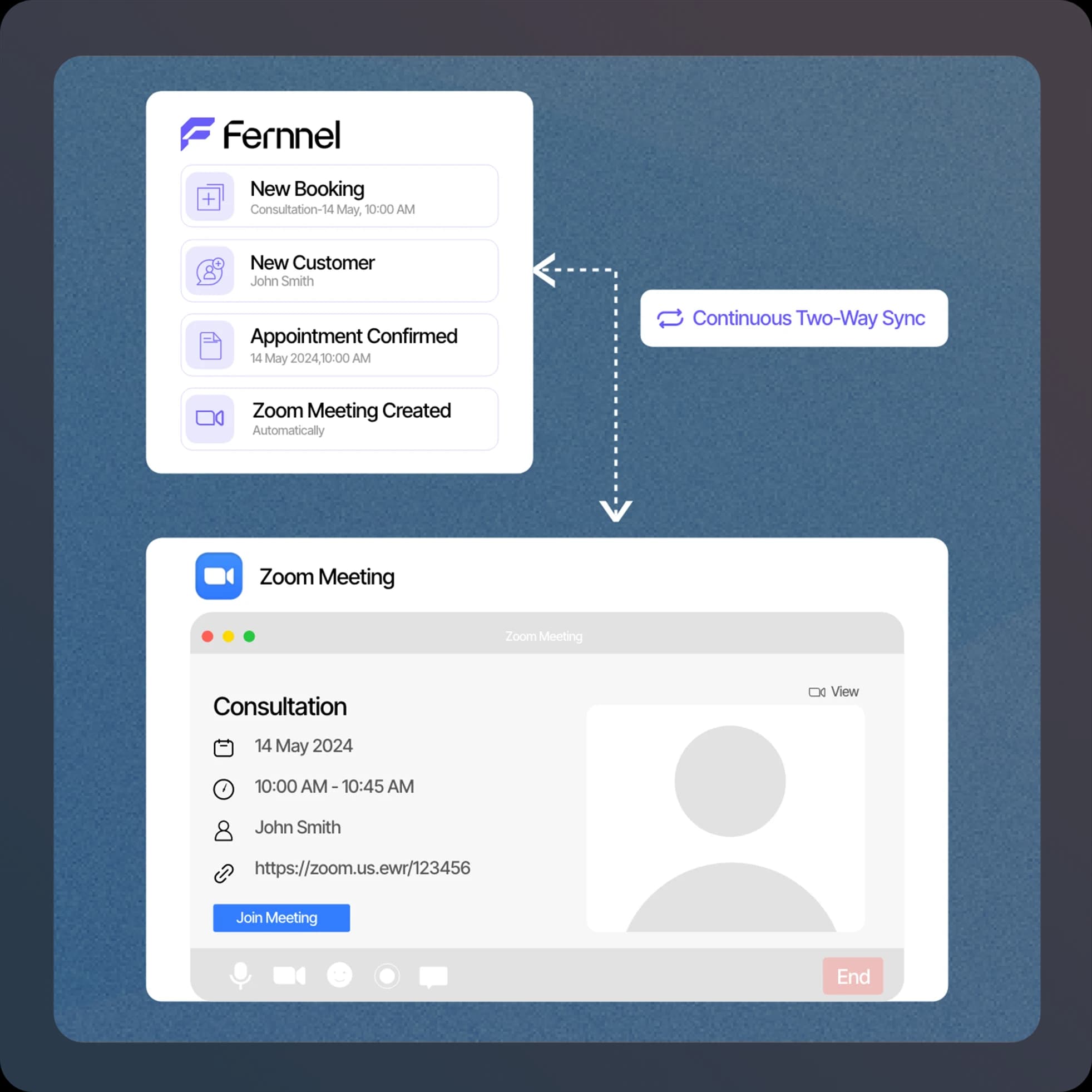 Create Virtual Meetings Automatically